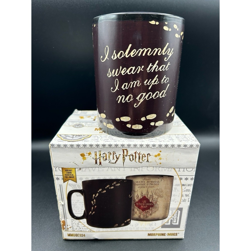 Harry Potter The Marauder's Map Heat Change Coffee Mug Multi-Color 16oz